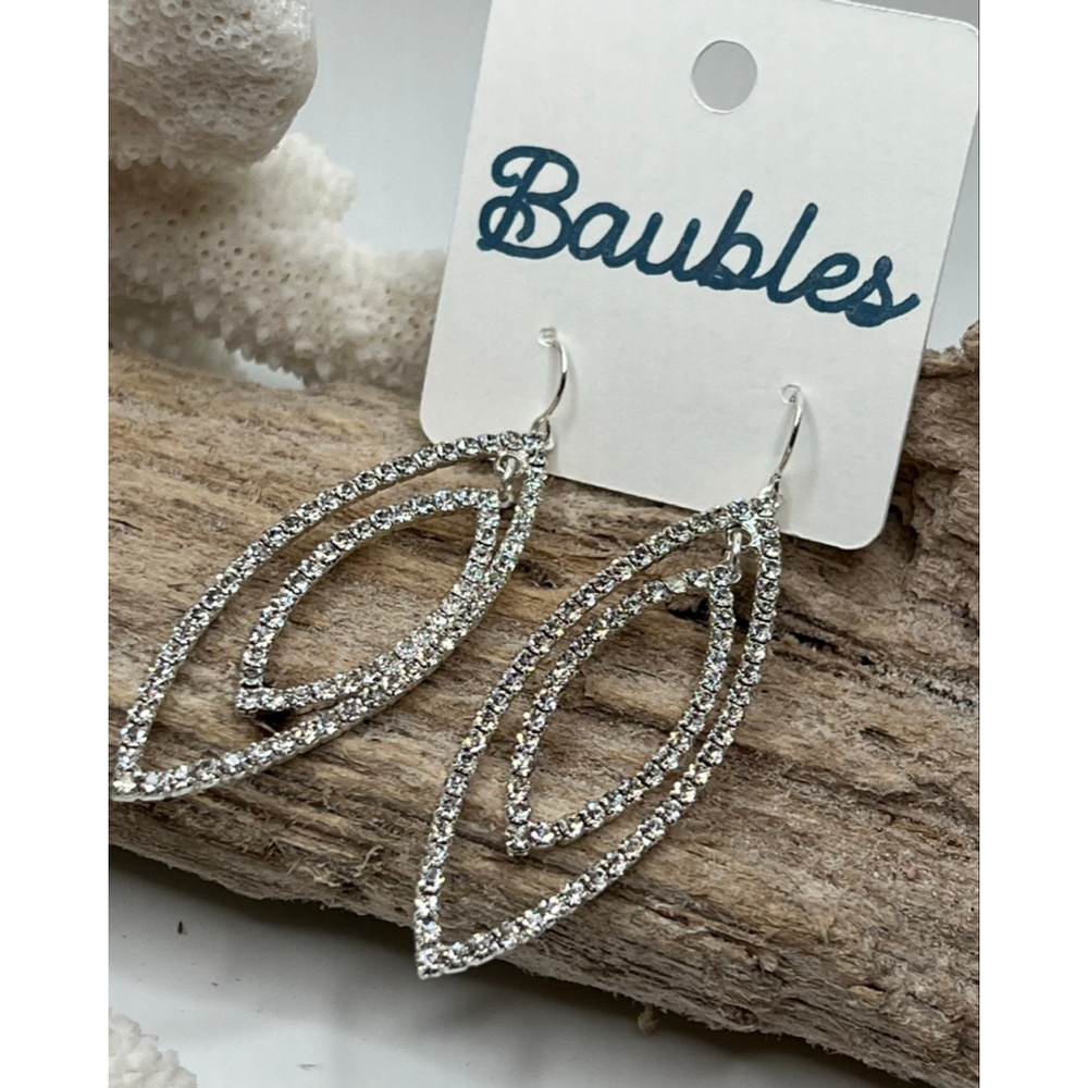 Baubles Earring Silver Dangle Earrings